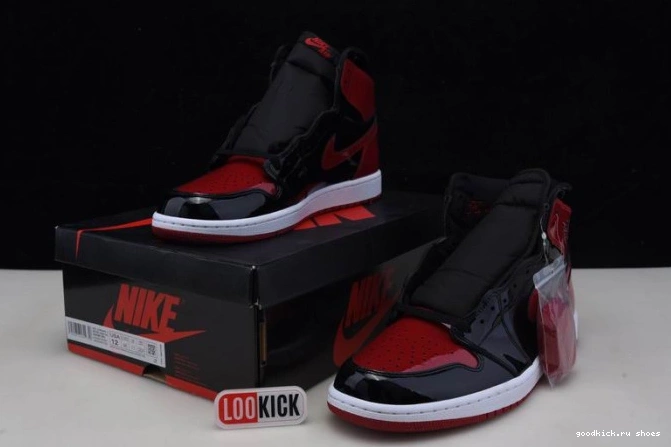 Rep OG 555088-063 Bred High 1 Jordan Patent Air 0731